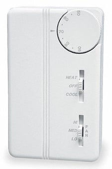 TAC TA155-017 Fan Coil Thermostat TA155-017 Off-Heat-Cool