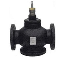 Siemens 599-06160 3-Way 2-1/2" Flowrite Valve, Cv63, Mixing, Linear, Bronze Trim