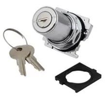 Eaton 10250T15112 Keyed Selector Switch, 10250T Series, 30.5 mm, HD, Left Only