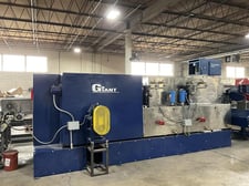 Giant Finishing #GWRD-2422, 3 stage, 24" belt, wash/rinse/dry, refurbished, 2023