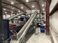 44 cu.ft. Giant Finishing #FT-44, fully loaded with automatic lube, automatic compound, media diverter chute