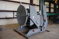 25000 lb. Teledyne #UPC-250, welding positioners, 12" COG, power tilt, variable speed rotation, 1976