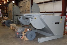 50000 lb. Koike Aronson #HD-500-VF, welding positioners, 84" x 84" squaring table, Mitsubishi D700 VFD