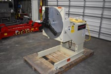 3000 lb. Pandjiris #30-6AB, welding positioners, 6" COG, variable speed, powered gear tilt, 30" x 30" table