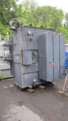 5000/5600/7000 kVA, 22900 Delta Primary, 4160/2400 WYE Secondary, Federal Pacific Substation