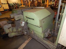 BurrMaster #1, deburring machine, 5"-80" length, 1/4"-3" tube diameter, variable speed feed chain drive