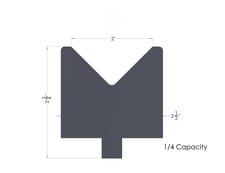 144" L, AGE #GD31, 84&deg; forming die, 2.758" height, flame hardened, N American style, new