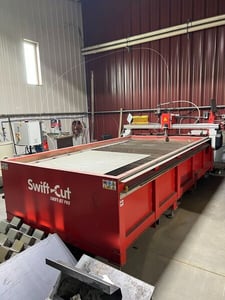 Swift-Jet #Swift-Jet-Pro-5x10, CNC waterjet, 5' x 10' table, only 200 hours, 2023