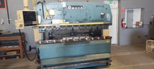 80 Ton, Amada #RG-D9-E, Hydraulic Press Brake, 8' overall, 96" bend L, 8" stroke, 15" open, 10" throat, 1985