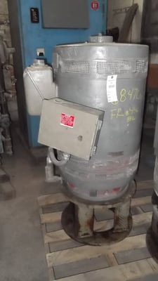 125 HP 1200 RPM General Electric, Frame B445HP16, Drip-Proof Ball Bearing, 460 Volts, (2 available)