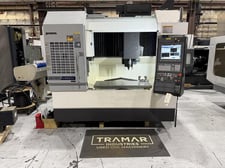 Okuma #Genos-M560-V, CNC vertical machining center, 32 automatic tool changer, 41.3" X, 22" Y, 18.1" Z, 15000