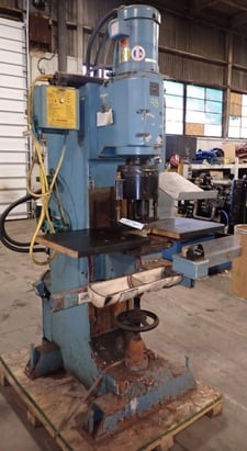 Orbitform #P-1000, hydraulic riveter, 1" diameter, 2.5" stroke, 9" throat, 15" open, 14-3/8" x 11-3/8" bed