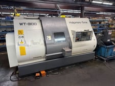 Nakamura Tome #WT-300MMY, CNC lathe, 10.6" swing, 3-jaw 10" chuck, 2.5" bar, 43.3" centers, 25 HP, 4500 RPM