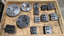 Generic bundle of lathe jaws, hardened steel & soft jaws