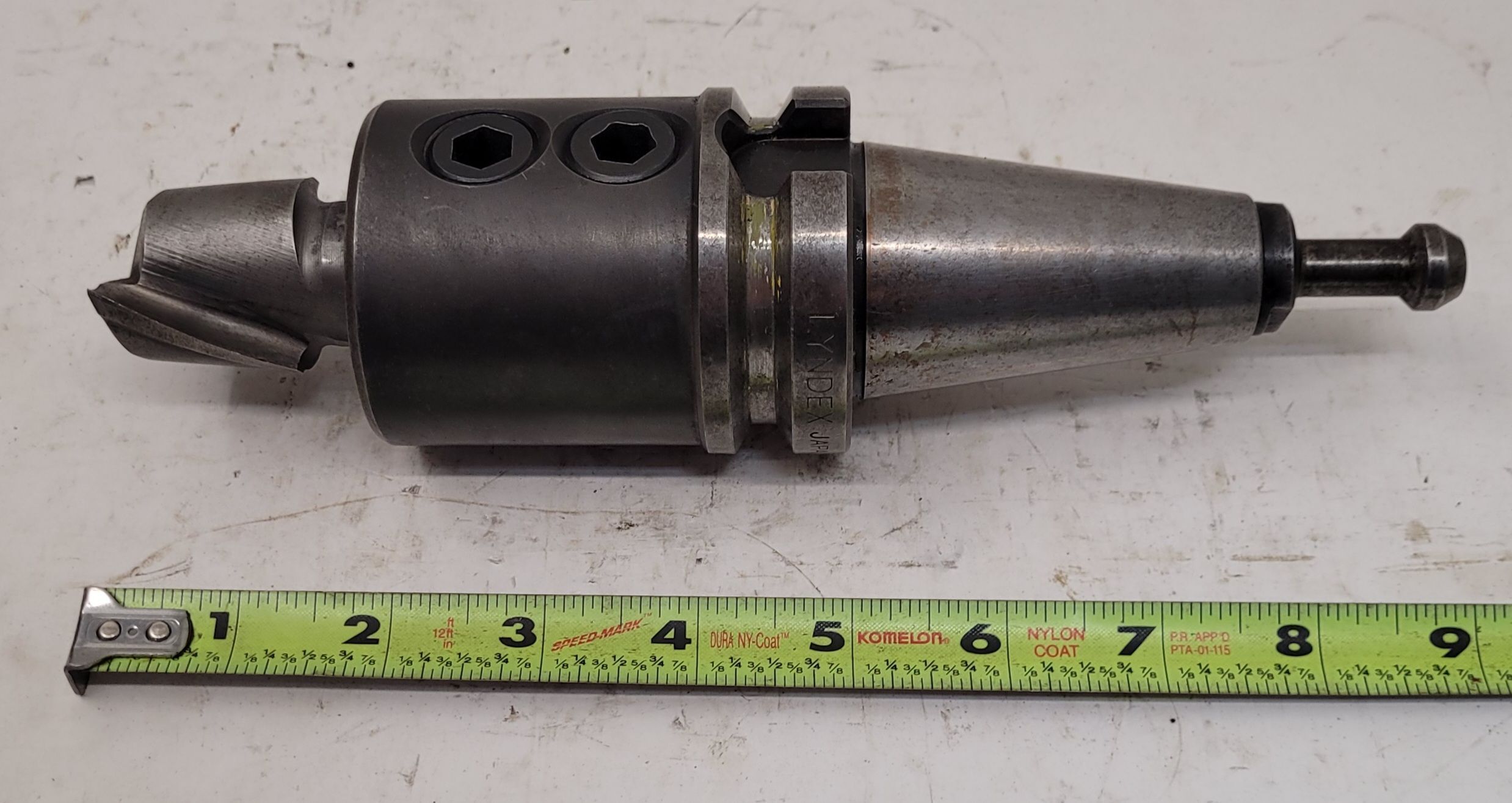Lyndex, CAT 40 tool holder, 1"