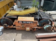 Eriez #SC-2, electromagnetic crossbelt, 48" x 48" belt