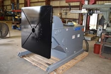 10000 lb. Preston #PA-100-HD, welding positioners, 12" COG, 54" x 54" table, variable speed rotation, powered