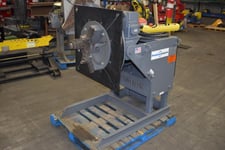 3000 lb. Preston #PE30HD, welding positioners, 6" COG, variable speed rotation, powered gear tilt, Profax