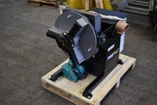500 lb. Profax #WP-500, welding positioners, 22" WPG-22 gripper chuck, power tilt, new