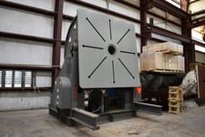 220000 lb. Ransome #2200P, welding positioners, 12" COG, 120" x 120" table, variable speed rotation, hand