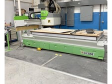 Biesse #Rover-24FST, flat table machine, 4' x10' table, 122" X, 49.2" Y, 9.8" Z, 6 ATC, 24k RPM, 2001
