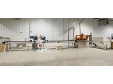 Tisfoon, computer controlled optimizing cut off saw, 2020