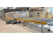 Glaston #RC-200-2448, flat glass tempering furnace, 94.5" x 189" capacity, 2015