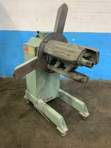 1000 lb. American Steel Line #60, coil reel, 18" width, 54" outside dimensions, 14"-21" ID, manual expansion