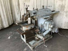 20" Cincinnati Utilty-20" shaper, machine vise, 24" horizontal table travel, 13" vertical table travel, 3 HP