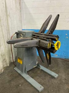 8000 lb. Cooper Weymouth #4R-24, coil reel, 24" width, 60" outside dimensions, 13"-17" ID, manual expansion