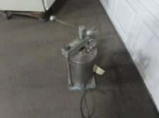 Sepor, pressure filter, 3 gallon, Stainless steel with slide away top lid, 8" x 14", 60 psi