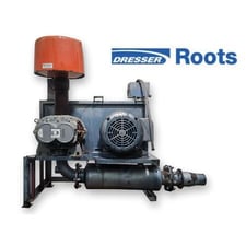 Dresser Roots #68-URAI, rotary positive blower package, 25 HP