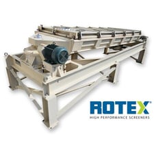60" x 144" Rotex Industrial #R522A-MMMM, screener separator, two deck