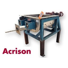 Acrison #SBDF-10-2.5-N, Stainless Steel bin discharge feeder