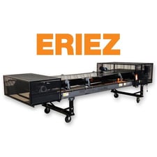 36" wide x 12' long, Eriez #1230, belt conveyor, portable structural steel frame assembly