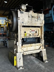 30 Ton, Minster #P2-30-36, straight side double crank press, 2" stroke, S/N 19834, STK# 1628M