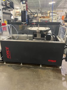 Titan #Force-1600, Small Hole Electrical Discharge Machine Drill, 6-Axis Rotary, 53" X, 16" Y, 16" Z, 64" x