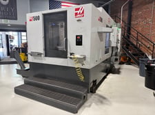 Haas #EC-500, Horizontal Machining Center, 32" X, 20" Y, 28" Z, (2) 19.7" x 19.7" Pallets, 30 HP, 12000 RPM