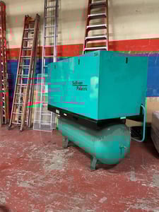Sullivan-Palatek 25D4J, Rotary Screw Air Compressor, 25 HP, 25134 hours, 2004