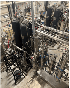 Vitalis Extraction Technology #R-200-H, Supercritical CO2 Extraction System, Skid-Mounted, (3) 20 L Vessels