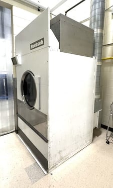 170 Lb. Huebsch/Alliance #HT170NRMQ1GW01, Gas Dryer, Reversing Cylinder, 395000 Btu/hr. Input @ 1000