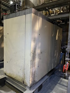 455 cfm, 125 psi, Ingersoll-Rand #R75i-A125, rotary screw air compressor, 100 HP, 2015