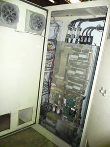 Allen-Bradley #KVA343-412, inverter, 400 HP, 500-600 Volts, serial #MEAF00M3, 2000