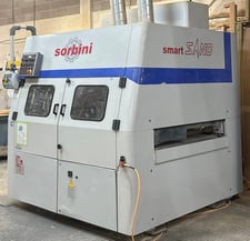 53" Sorbini #Smart-Sand-2, brush sander, 3 oscillating spinning heads, 2 brushes each head, 2006