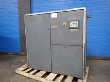 171 cfm, 132 psi, Atlas Copco #GA-30, Air Compressor, 40 HP, 3600 RPM, 2003