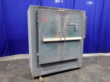 50" width x 54" H x 30" D Grieve #SA-350, Oven, 350 F max Temp., 1/2 HP, 6.6 kW, 21 Amps, 230 V