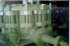 84" Symons, Short Head Cone Crusher, 300 HP, 740 RPM