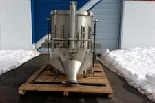 Glatt #GPCG300/500, Fluid Bed Dryer/Coater, 875 liter capacity, (2) 46" Wurster Columns, 300-500 kg Batch