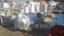 Glatt #WST30UD, Sanitary Fluid Bed Dryer, 60000 kcal/hr. Heating, 6 bar, 18.5 kW Motor, 220 V