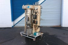 Glatt #WSG5, Stainless Steel Granulating Fluid Bed Dryer, Steam Heated Coil, Internal Blower